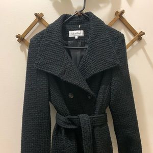 Calvin Klein Black Pea Coat